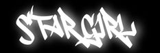 the word starcry written in white on a black background