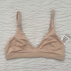 Gilly Hicks Micro Triangle Bralette In Light Nude Super Soft, Lightweight And Breathable Perfect Under Sheer Tops Or Lounging In 88% Nylon, 12% Elastane Fitted Full Coverage Everyday Bra, Summer Full Coverage Bra With Soft Touch, Summer Stretch Bra With Soft Touch, Soft Touch Full Coverage Bra For Summer, Summer Full Coverage Soft Touch Bra, Summer Nursing Bra, Seamless And Fitted, Everyday Fitted Nursing Bra With Soft Touch, Summer Fitted Nursing Bra For Loungewear, Soft Touch Bra For Summer Loungewear