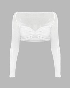 Details: Long-sleeve crop top with crochet designTop Length: CroppedSleeve Length: Long SleevesMaterials:95% Polyester + 5% Spandex Grunge Looks, Fashion Coquette, Bralet Tops, 90s Hip Hop Fashion, Grunge 90s, Trendy Summer Outfits, Crochet Design, Maxi Dresses Casual, Crop Top Blouse