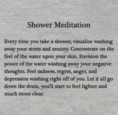 Shower Meditation, Aesthetic Skincare, Writing Therapy, Vie Motivation, Positive Self Affirmations, Lemon Water, Mental And Emotional Health, Self Care Activities, Self Improvement Tips