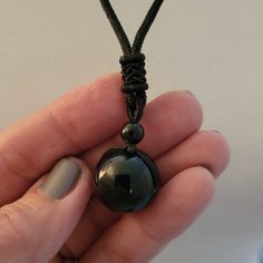 Obsidian Stone Necklace Chain Length 18" & Adjustable Black Obsidian Necklace, Obsidian Necklace, Obsidian Stone, Necklace Chain Lengths, Black Obsidian, Necklace Chain, Stone Necklace, Chain Lengths, Chain Length