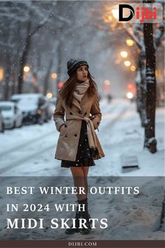 Winter Style, Skirt Outfits