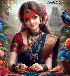 God Durga, Indian Women Painting, Happy Navratri Images, Lord Photo, Navratri Images, Lakshmi Images, Wedding Crafts Diy, Indian Photoshoot, Goddess Artwork