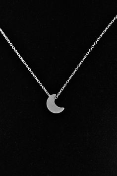 This lovely necklace makes a beautiful, lasting gift. I make this using 925 sterling silver chain and spring clasp. The crescent moon charm is a metal alloy with shiny silver finish and measures approximately 1/2 inch tall. It moves freely along the chain. Comes in a gift box, perfect for gift-giving. This piece looks great when paired with a star necklace. See 5th photo for both necklaces together. Listing is for moon necklace only but star necklace can be purchased here: www.etsy.com/listing/2 Silver Crescent Moon Phase Charm Necklace, Silver Moon Charm Necklace With Adjustable Chain, Silver Crescent Sterling Silver Charm Necklace, Silver Crescent Necklace With Adjustable Chain, Nickel Free Half Moon Silver Necklace, Nickel-free Silver Half Moon Necklace, Nickel-free Silver Half-moon Necklace, Silver Half Moon Charm Necklaces, Silver Charm Necklace With Moon Charm As Gift