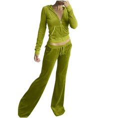 BYOIMUD Women's Comfortable Velour Tracksuit Two Piece Savings Solid Color Stretchy Bell Bottoms Long Sleeve Zip Up Hoodies with Pockets Plus Size Casual Loose Y2K Clothes Fashion 2023 Army Green M ------------------------------------------- WELCOME TO MY CLOTHING STORE BYOIMUD------------------------------------------- 24 hour response on line Hassle-free returns SOMEONE ASKED Q1: Is the quality of the clothes as described? A1: Yes, if the product you receive is not as described, we are ready t Lounge Wear Sets, Full Tracksuit, Tracksuit Outfit, Velour Tracksuit, Joggers Outfit, Sweatsuit Set, Jogging Suit, Activewear Sets, Sweatpants Set