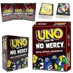 uno show'em no mercy card game