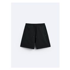 Relaxed fit shorts. Adjustable elastic waistband with drawstring. Front zip pockets. Career Woman, Beauty Sale, Mens Joggers, Workout Shorts, Bermuda Shorts, Mens Shorts, Access Denied, Zip Pockets, Zara