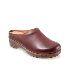 Softwalk-Arvada Clog Finish off a casual look with the Arvada clog from Softwalk. Crafted from leather, this pair sports a removable foam insole for extra padding. Leather Slip-on Clogs With Ortholite Insole, Cushioned Synthetic Clogs For Walking, Synthetic Clogs With Cushioned Footbed For Walking, Synthetic Clogs With Ortholite Insole For Outdoor, Synthetic Clogs With Round Toe For Walking, Synthetic Round Toe Clogs For Walking, Walking Clogs With Rubber Sole, Synthetic Clogs With Rubber Sole For Walking, Leather Slip-on Clogs With Arch Support