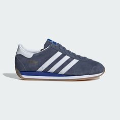 adidas Country Japan Shoes - Blue | Free Shipping with adiClub | adidas US Japan Shoes, Country Shoes, Adidas Country, Adidas Shoes Mens, Mens Lifestyle, Adidas Shop, Shoes Blue, Adidas Gazelle, Athletic Sneakers