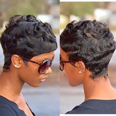 Short Sassy Haircuts, Hair Therapy, Short Haircut Styles, Short Hairdos, Natural Hair Short Cuts, Short Sassy Hair, Hairstyle Gallery, Hair Shows, Sassy Hair