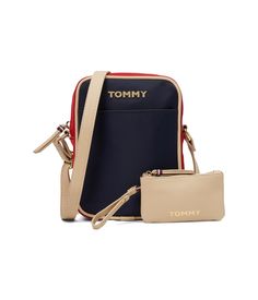 PRICES MAY VARY. Tommy Navy/Tommy Red/Fawn 1 Exterior, 1 Interior pocket Kids Luggage, Luxury Store, Travel Gear, Pharmacy Gifts, Crossbody Strap, Travel Luggage, Crossbody Bags, Coin Purse, Tommy Hilfiger