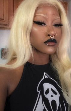 Beauty And Cosmetics, Alt Makeup, Makeup For Black Skin, Alternative Makeup, Edgy Makeup, Cute Makeup Looks