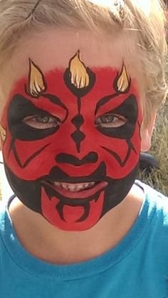 Star Wars Face Painting, Star Wars Face Paint, Face Painting Tips, Face Painting For Boys, Professional Face Paint, Harry Potter Face, Painting Kids, Face Paints, Face Painting Easy