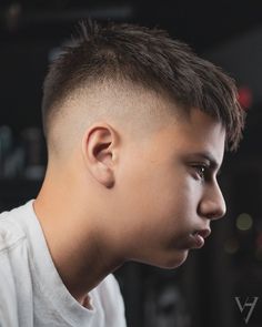 Stylish Boy Haircuts, Drop Fade Haircut, Crop Haircut, Haircut Style, Fresh Haircut, Skin Fade, Very Short Haircuts, Fade Haircuts