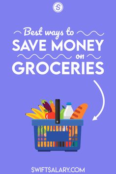 the best ways to save money on groceries info graphic by swifistaaryy