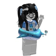 Light Blue Roblox Avatar, Roblox Outfits With Head, Roblox Shark Outfit, Shark Roblox Avatar, Fancy Roblox Avatar, Jellyfish Roblox Avatar, Cool Roblox Outfits, Roblox Hello Kitty Avatar, Roblox Avatars Matching