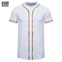 Mens Printed Shorts, Baseball Jersey Shirt, Slim Fit Shirt, Jersey Shirt, Plus Size Shirts, Shirt Pattern, Casual Shirts For Men