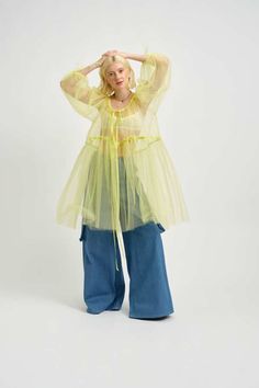 Eliza Faulkner Ariel Dress - Yellow Tulle Organza Dress Uk, Shimmer Tulle Dress, Tule Dress For Women, Lace Top Tulle Bottom Dress, Meri Meri Dress, Tulle Dresses Casual, Luxury Summer Tulle Bottoms, Luxury Summer Organza Tutu Dress, Luxury Flowy Organza Dresses