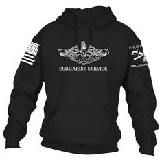 graphic hoodie Airborne Ranger, Mens Hoodies, Graphic Hoodie, Graphic Hoodies, Submarine, Hoodies Men, Ships, Sweatshirts Hoodie, Mens Outfits