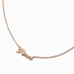 Pisces have birthdays between February 19th and March 20th. They are artistic, generous, and selfless. This gold-tone necklace has Pisces written in a classic script style, making it perfect for everyday wear.Finish: Gold-toneLength: 16 + 3 in. extender / 40.64 + 7.62 cm. extenderClosure: Lobster claspMaterial: Metal - Claire's Gold-tone Script Zodiac Pendant Necklace - Pisces Ariel Necklace, Aunt And Niece, Piercing Kit, Zodiac Pendant Necklace, Initial Necklaces, Zodiac Pendant, Fashionable Jewelry, March 20th, Demi Fine Jewelry