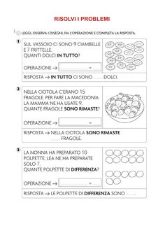 the instructions for how to make an italian food dish with pictures and words on it