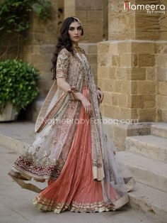 Lehenga Dupatta Online Shirt With Lehenga, Misha Lakhani, Lehenga Dupatta, Desi Wedding Dresses, Nikkah Dress, Bridesmaid Saree, Bride And Groom Outfit, Open Shirt, Fancy Dress Design