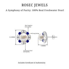 Product Details Celebrate any occasion with these shimmering Pearl Stud Earrings fashioned in Hallmarked Metal. The Solitaire Earrings showcase an alluring Freshwater Pearl at the center and Round Lab Grown Blue Sapphire gleams over the unique design in a prong setting. These Freshwater Pearl Earrings come with screw-back closure to keep them secured in place. Elevate your party attire by flaunting these White Pearl Earrings. Get these Gold Pearl Earrings for your lovely friends as a bridesmaid White Pearl Earrings, Lovely Friends, Party Attire, White Pearl Earring, Freshwater Pearl Earrings, Solitaire Earrings, Gold Pearl Earrings, Freshwater Pearls Earrings, Pearl Stud Earrings