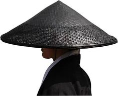 Samurai Hat Black Japanese Hat Bamboo Cosplay Asian Hats Dia.20.5" Deepth 7" | eBay Samurai Hat, Japanese Hat, Bamboo Hat, Hat Cosplay, Bamboo Hats, Boat Hat, Black Japanese, Japanese Bamboo, Wooden Clogs