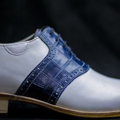 Saddle Oxford Shoes, White Oxford Shoes, Saddle Oxfords, White Oxford, Congo Brazzaville, Oxford White, Leather Dress Shoes, Shoe Insoles, Leather Shoes Men