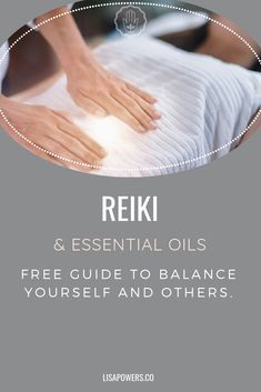 FREE guide to balance yourself and others. What are essential oils from an energy perspective? How can you use oils in your therapeutic reiki sessions? Find out the answers to these questions and much more in my video. Plus download my free guide. #reikihealing #essentialoils #lisapowers Reiki Session, Life Coach Business, What Are Essential Oils