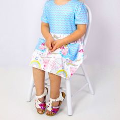 Pete + Lucy Piggy Party Dress Light Blue On The Top With Piggy Party Print At The Bottom. Milk Silk Material Dress Is Made Of The Highest Quality, Softest Fabric Called Milk Silk (Cotton/Spandex) That Your Little Ones Will Love To Wear! Buttery Soft Material. Youre Sure To Fall In Love. Playful Pink Twirl Dress For Playdate, Playful Short Sleeve Twirl Dress For Playdate, Playful Short Sleeve Dresses For Playtime, Playful Short Sleeve Twirl Dress, Cute Spring Twirl Dress For Sleepovers, Fun Short Sleeve Twirl Dress For Playdate, Fun Short Sleeve Twirl Dress For Spring, Cute Summer Twirl Dress For Sleepover, Multicolor Short Sleeve Twirl Dress For Playtime