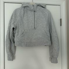 Nwot Scuba Half-Zip Hoodie. In Excellent Condition, No Pilling, No Stains, No Holes Or Snags! Question? Comment Below! Athleisure Hoodie With Zipper For Workout, Athleisure Hoodie With Zipper Closure For Gym, Fall Workout Hoodie With Zipper Closure, Athleisure Hooded Jacket With Zipper Closure, Casual Zipper Hoodie For Workout, Casual Workout Hoodie With Zipper, Long Sleeve Hoodie With Zipper For Workout, Sporty Hoodie With Zipper For Workouts, Sporty Zipper Hoodie For Workout