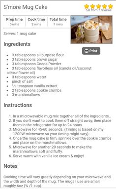 the recipe is displayed on an iphone screen, with instructions to make it easier for you to cook