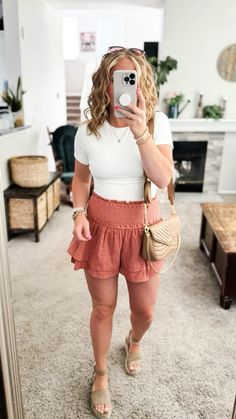 Comment SHOP below to receive a DM with the link to shop this post on my LTK ⬇ https://liketk.it/4IwgA

White fitted skims like white tee, gauze flowy shorts, brown crossbody bag and platform sandals. Everything fits TTS

// Summer outfits 2024,  petite Amazon fashion, casual mom outfit ideas, summer outfit amazon, , Amazon outfit ideas, casual outfit ideas,  outfit inspo, casual fashion, amazon summer fashion, amazon casual outfit, cute casual outfit, outfit inspo, outfits amazon, outfit ideas, amazon shoes, Amazon bag, purse, size 4-6, casual summer outfits, casual outfit ideas everyday, summer tops, summer fashion, summer bag #summeroutfits   #ltkfindsunder50 #ltkitbag #ltkstyletip Mom Outfit