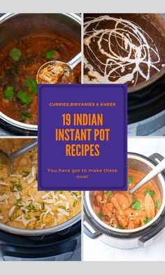 19 Indian Instant Pot Recipes to make now- Curries,Biryani,Kheer and more! Instant Pot Recipes Easy Healthy, Instant Pot Biryani, Easy Healthy Family Dinners, Indian Instant Pot Recipes, Dinners For Beginners, Crockpot Indian, Indian Mushroom, Indian Instant Pot, Instant Pot Curry