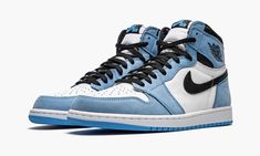 Logo Wings, College Days, Dr Shoes, Blue Jordans, Exclusive Sneakers, Jordan 1 High Og, Jordan Sneakers, Air Jordan 1 Retro High Og, Air Jordan 1 Retro High