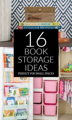 the top ten books and storage ideas for small spaces