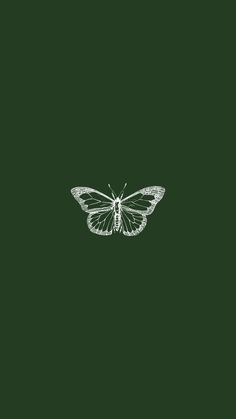 a white butterfly on a green background with the words, i am not sure what this is