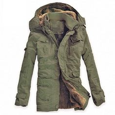 parka winter jacket winter jackets mens duck down jacket men casaco masculino canada mens winter jackets and coats  100% Brand New     duck down jacket men parka parkas hombre casacos     Style / Category: Fashion / Casual / Business / Outdoor / Sport / Camping / Travel  Size : M L XL XXL XXXL 4XL 5XL  Color : Black / Khaki / Army green / Coffe Season : Spring / Autumn / Winter Jacket Collar: Turn-down collar Material: Cotton + Polyester Feature : Windbreaker ,Warm , Breathable Whether Hooded : Hooded Applicable: Men Jacket   Packet : 1 * Jacket   Size Information    Show As the pictures: 1 cm = 0.39 inch   How to choose your size? Please measurement your Shoulder and Chest          Asian  Size (cm)                     Shoulder                     Bust                      Length Khaki Parka With Fleece Lining For Winter, Winter Khaki Parka With Fleece Lining, Winter Cotton Parka For Outdoor Activities, Cotton Parka For Winter Outdoor Activities, Military Style Hooded Jacket For Winter Outdoor Activities, Khaki Winter Parka For Streetwear, Military Hooded Jacket For Winter Outdoor Activities, Military Style Winter Outerwear With Fleece Lining, Military Style Windproof Winter Outerwear