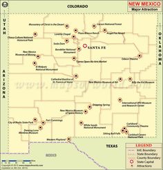 a map of the state of colorado with all major cities and roads in red, green,