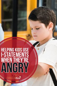 Looking for kids anger management strategies? Try these calming strategies and communication tools to help kids calmly express themselves. Help kids with anger by using coping skills like breathing and progressive muscle relaxation before using I statements for anger. I statements for kids are great strategies for dealing with anger! I Statements For Kids, I Statements, Anger Management Strategies, Manage Anger, Progressive Muscle Relaxation, Psychology Tools, Group Counseling Activities