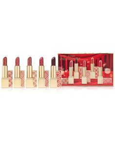 in stock Perfume Carolina Herrera, Hot Lipstick, Bottom Lip, Holiday Box, Neutral Undertones, Cool Undertones, Oil Moisturizer, Holiday Gift Sets, Lipstick Set