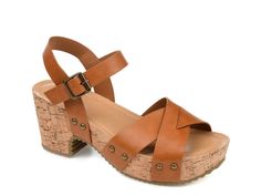 Journee Collection Valentina Sandal - Free Shipping | DSW Chic Cork Sandals For Summer, Chic Cork Sandals For Spring, Journee Collection, What To Wear, Customer Service, Sandals, Free Shipping, How To Wear