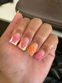 Cruise Nails, Acrylic Toe Nails, Hard Nails, Colored Acrylic Nails, Work Nails, Dope Nail Designs