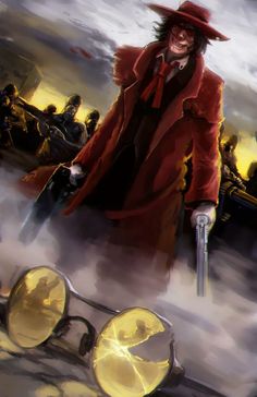 essas artes realisticas são fodas Alucard Dracula, Hellsing Anime, Whatsapp Wallpapers Hd, Hellsing Ultimate, Halo Armor