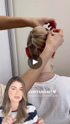 2.8K views · 9.4K reactions | Esse penteado é muito simples mas com resultado impecável ✨😍

SIGA PARA MAIS DICAS COMO ESSA🤎

#penteado #cabelo #dicadecabelo #dicas #penteadofacil #dica #cabelos | Lorena Soares | Dicas de beleza