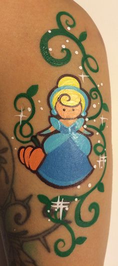 Princess (Cinderella) Forearm Art