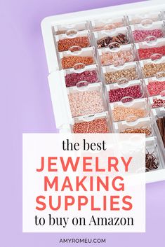 the best jewelry making supplies to buy on amazon