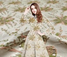 "High Grade Gold Line Floral Brocade Clothing Fabric Romantic Solid Flower Pattern Satin Fabric for Dress Skirt Suit Coat ★Unit Conversion 1meter=1.09Yard 1 yard=91.4cm 1\"=2.54cm ★Style No. LC1301 ★measurement  Width: 150(cm) ★material polyester ★ color:picture show ★Use for dress,clothing and some others ★ About the Shipping  The listing is default standard shipping ,which we use China post , as usual , the China post will use 1-4 weeks according to different place.The delivery time  is affect Elegant Green Embroidered Fabric For Spring, Elegant Fitted Jacquard Embroidered Fabric, Elegant Embroidered Jacquard Dresses, Unit Conversion, Clothing Fabric, Suit Coat, Gold Line, Suits Coats, Skirt Suit