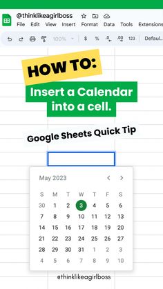 an image of a calendar with the text how to insert a calendar into a cell phone